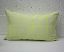 Load image into Gallery viewer, Maharam Bright Angle Neon pillow Jaspid studio