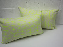 Load image into Gallery viewer, Maharam Bright Angle Neon pillow Jaspid studio