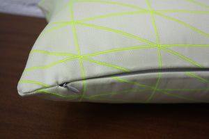 Maharam Bright Angle Neon pillow