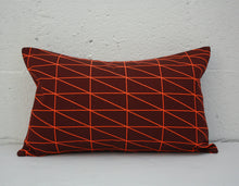 Load image into Gallery viewer, Maharam Bright Angle Tangerine Pillow