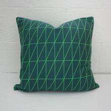 Load image into Gallery viewer, Maharam Bright Angle Evergreen Pillow