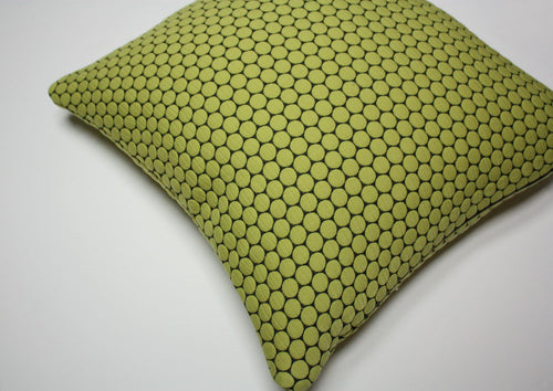 Designtex Loop to Loop Kermit  pillow Jaspid Studio