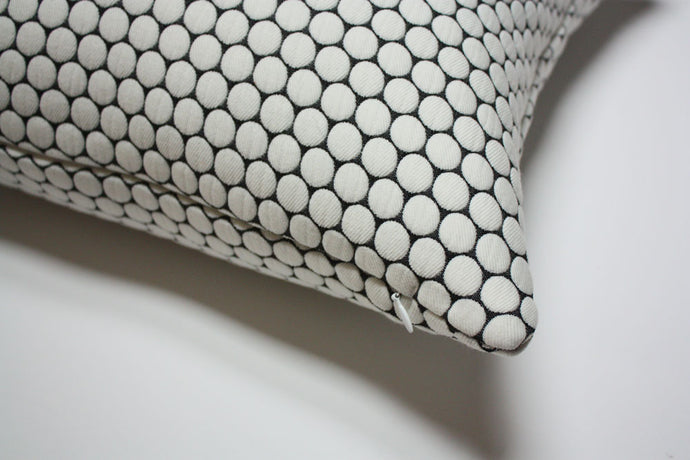 Designtex Loop to Loop Snow Ball pillow Jaspid Studio