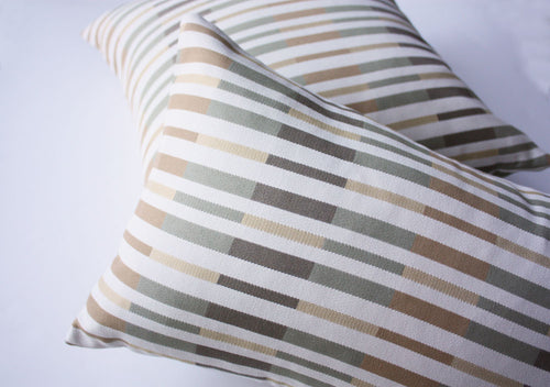 Maharam Rule Sand Bar Pillow Jaspid studio