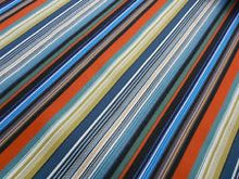 Load image into Gallery viewer, Maharam Paul Smith Ottoman Stripe Dusk Pillow (Horizontal stripe)