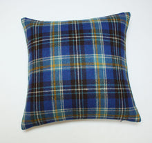 Load image into Gallery viewer, Maharam plaid Cobalt Pillow Jaspid studio