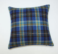 Load image into Gallery viewer, Maharam plaid Cobalt Pillow