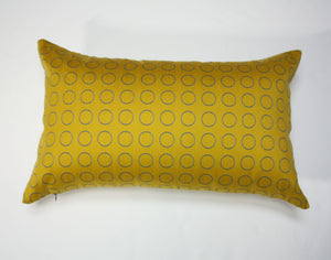 Maharam Repeat Dot Gold Pillow Jaspid studio