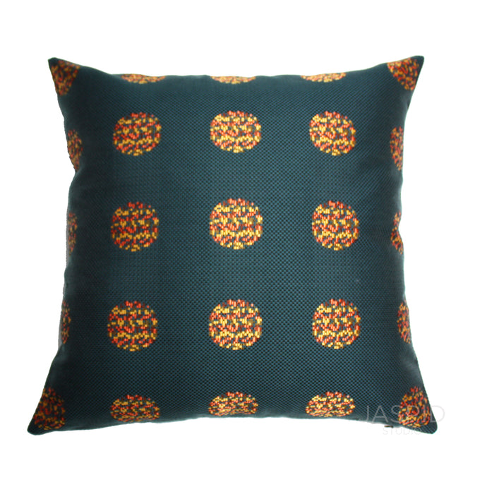 Maharam Repeat Dot Pixel Slate Pillow Jaspid studio