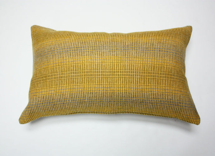 Maharam Wool Striae Saffron Pillow