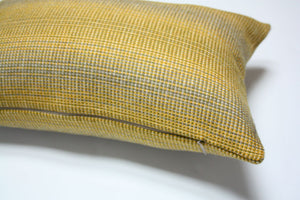 Maharam Wool Striae Saffron Pillow