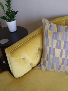 Carnegie Grid Color 11 Pillow Jaspid Studio