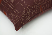 Load image into Gallery viewer, Maharam Layers park Cayenne Pillow Jaspid studio