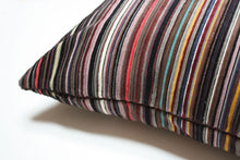 Cargar imagen en el visor de la galería, Maharam Paul Smith Epingle Stripe Violet Pillow Jaspid studio