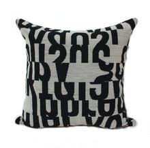 Load image into Gallery viewer, Kvadrat Letters Taupe Pillow