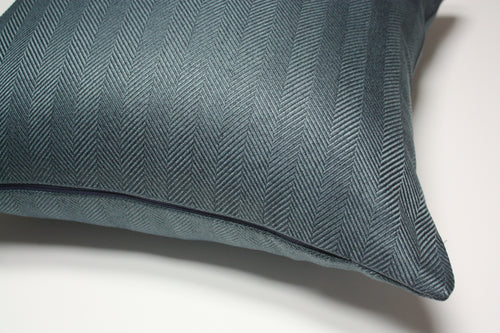 Reid Witlin Hair ing Denim Blue Pillow Jaspid studio