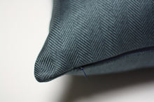 Load image into Gallery viewer, Reid Witlin Hair ing Denim Blue Pillow Jaspid studio