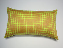 Cargar imagen en el visor de la galería, Maharam Bright Grid Hi Lite Pillow Jaspid studio