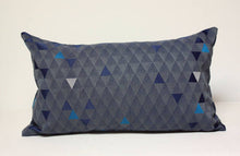 Load image into Gallery viewer, HBF Blue Equation Pillow Jaspid Studio