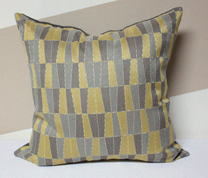 Carnegie Grid Color 11 Pillow Jaspid Studio