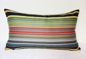 Maharam Paul Smith Stripes Reverberating Pillow (Horizontal stripes)