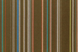 Maharam Paul Smith Point Peat and mandarin Pillow Jaspid studio