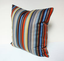 Load image into Gallery viewer, Maharam Paul Smith Ottoman Stripe Dusk Pillow