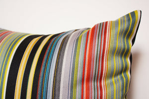 Maharam Paul Smith Stripes Reverberating Pillow (vertical stripes) Jaspid studio