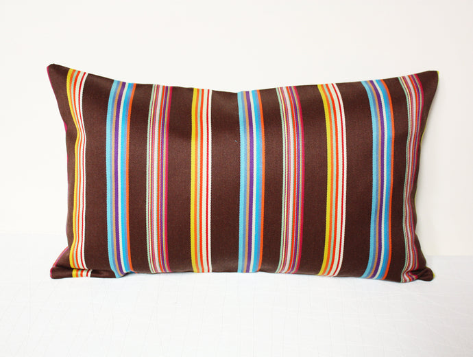 Maharam Paul Smith rythmic stripes pillow Jaspid studio