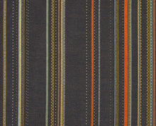 Load image into Gallery viewer, Maharam Paul Smith Point Slate and mandarin pillow