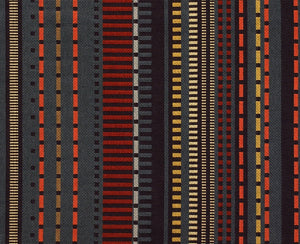 Maharam Paul Smith Point Slate and Black pillow