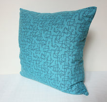 Load image into Gallery viewer, Designtex Draft Cerulean Pillow