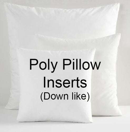 Polyester insert