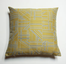 Load image into Gallery viewer, Nest citron yellow pillow Jaspid studio