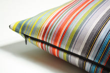Load image into Gallery viewer, Maharam Paul Smith Stripes Reverberating Pillow (vertical stripes)