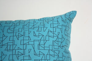 Designtex Draft Cerulean Pillow