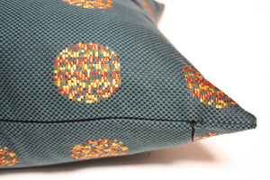 Maharam Repeat Dot Pixel Slate Pillow Jaspid studio