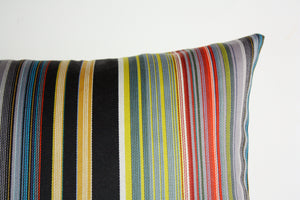 Maharam Paul Smith Stripes Reverberating Pillow (vertical stripes) Jaspid studio