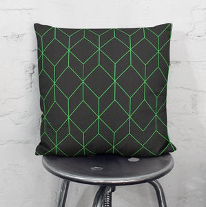 lime green pillow