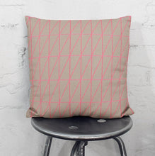 Load image into Gallery viewer, Maharam Bright Angle Flamingo Pillow Jaspid studio
