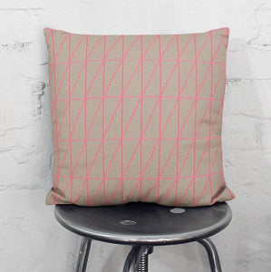 Maharam Bright Angle Flamingo Pillow