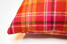 Load image into Gallery viewer, Maharam plaid Sunset Pillow Jaspid studio