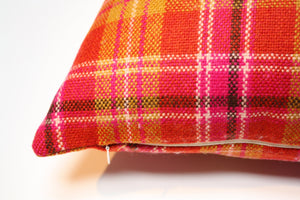 Maharam plaid Sunset Pillow Jaspid studio