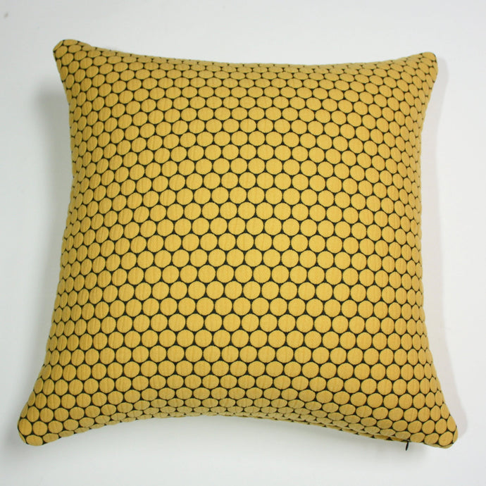 Designtex Loop to Loop Lemon drop pillow