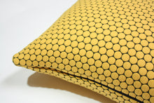 Load image into Gallery viewer, Designtex Loop to Loop Lemon drop pillow
