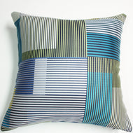 Maharam Paul Smith assembled check pillow Jaspid studio
