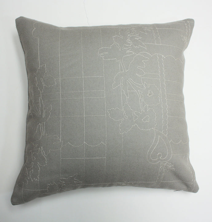 Maharam Layers Park Snow Pillow