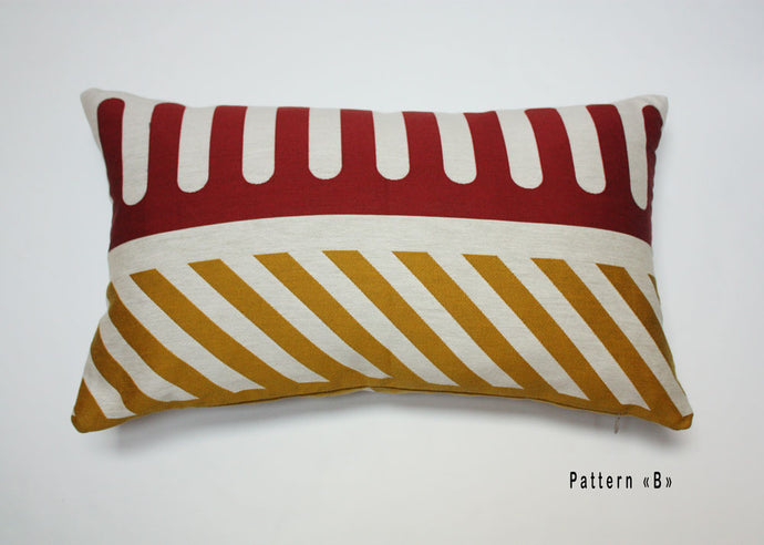 Maharam Palio Sun by Alexander Girard, Pillow