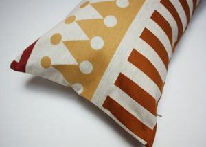 Maharam Palio Sun by Alexander Girard, Pillow Jaspid studio