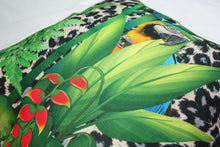 Load image into Gallery viewer, Tropical Jungle Pillow Cover Jaspid Studio